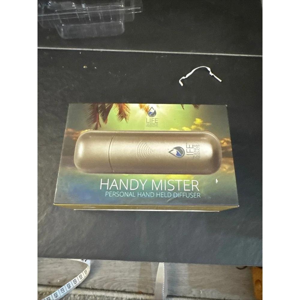 Life Science Products Handy Mister Personal Hand Held Diffuser Gold Rechargeable